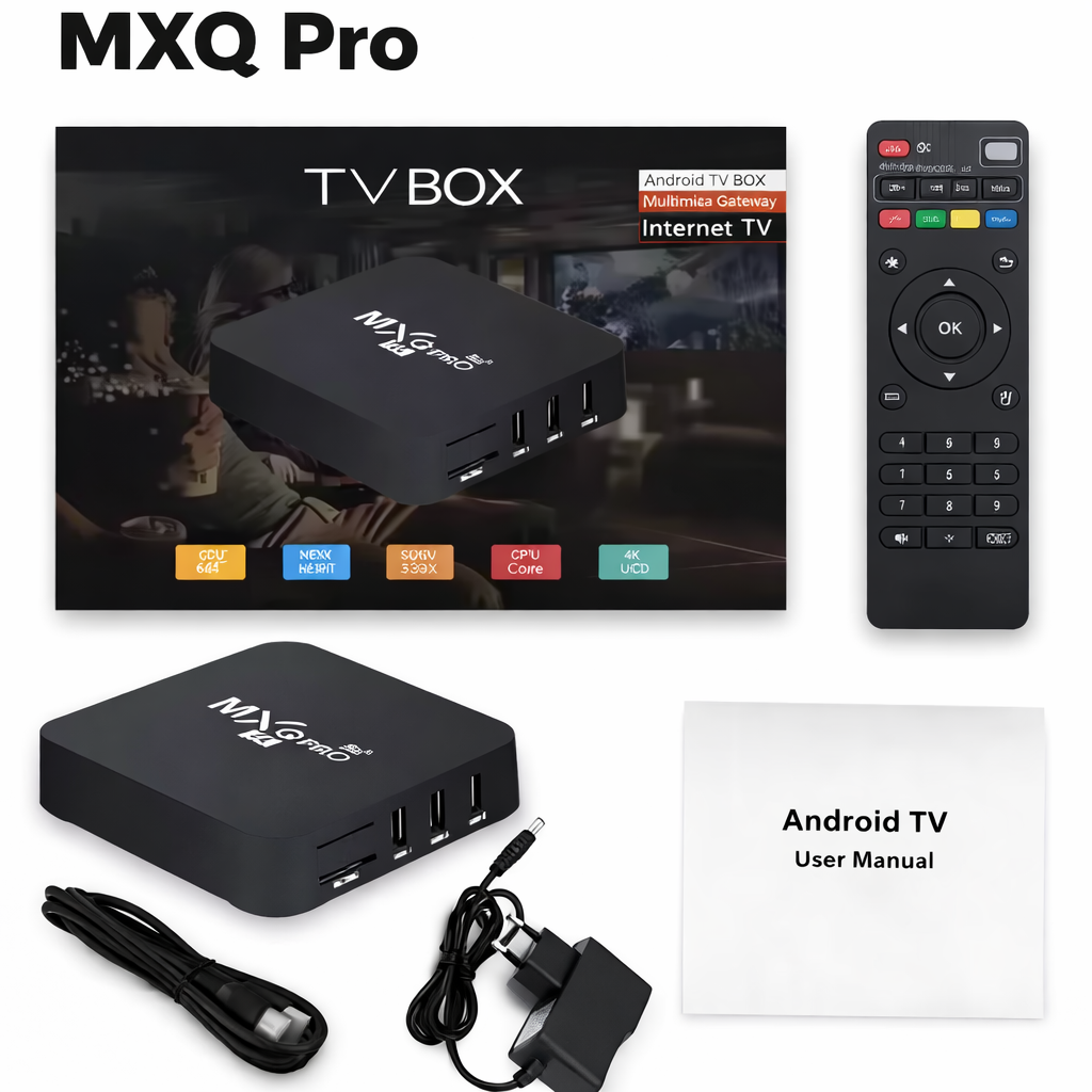 TV Box MXQ Pro 4K